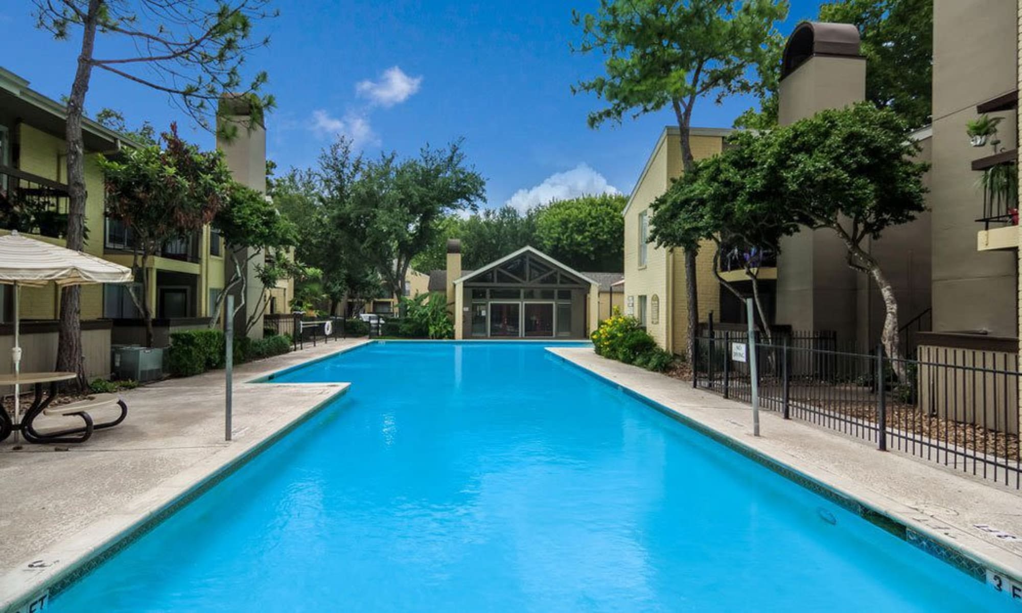 Apartments at Cambridge Place in Houston, Texas.