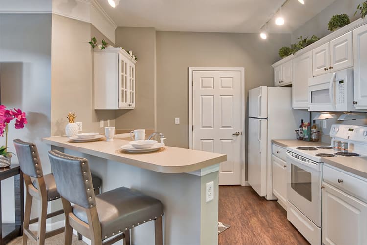 Enjoy apartments with a kitchen that is great for entertaining at Chelsea Place