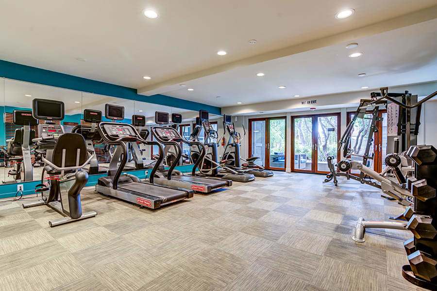 One-BR Apartments In Sunnyvale, CA - Citra - State-Of-The-Art-Fitness-Center Equipped With Cardio Machines, Strength Training Machines, And Free-Weights