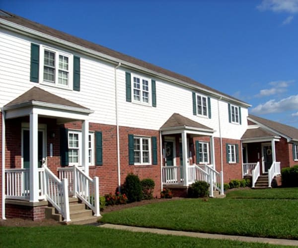 Exterior view of homes at SP Enlist in Norfolk, Virginia