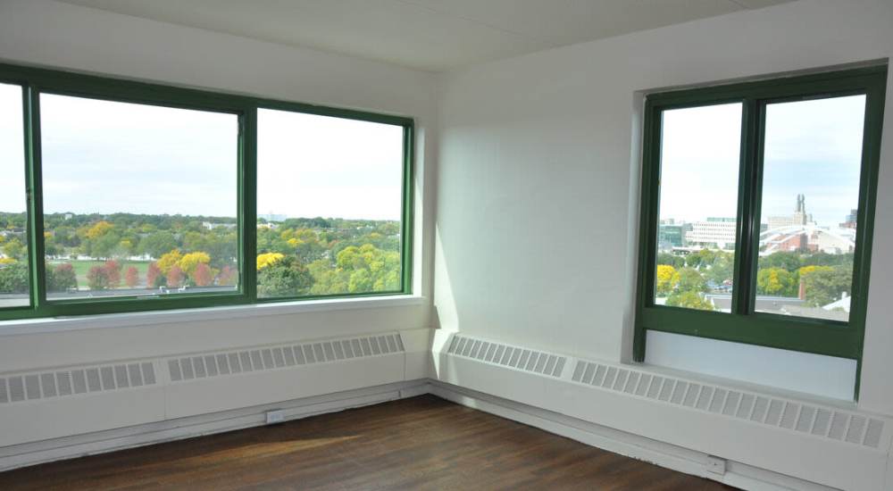 Unfurnished living space at E.L. Tower in Rochester, New York