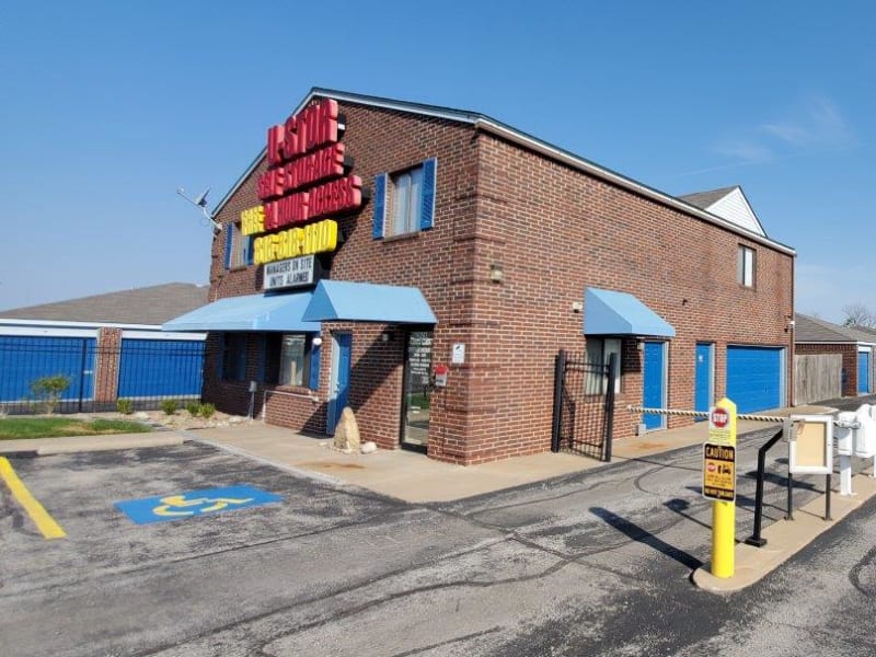Secure entryway at U-Stor Belton in Belton, Missouri