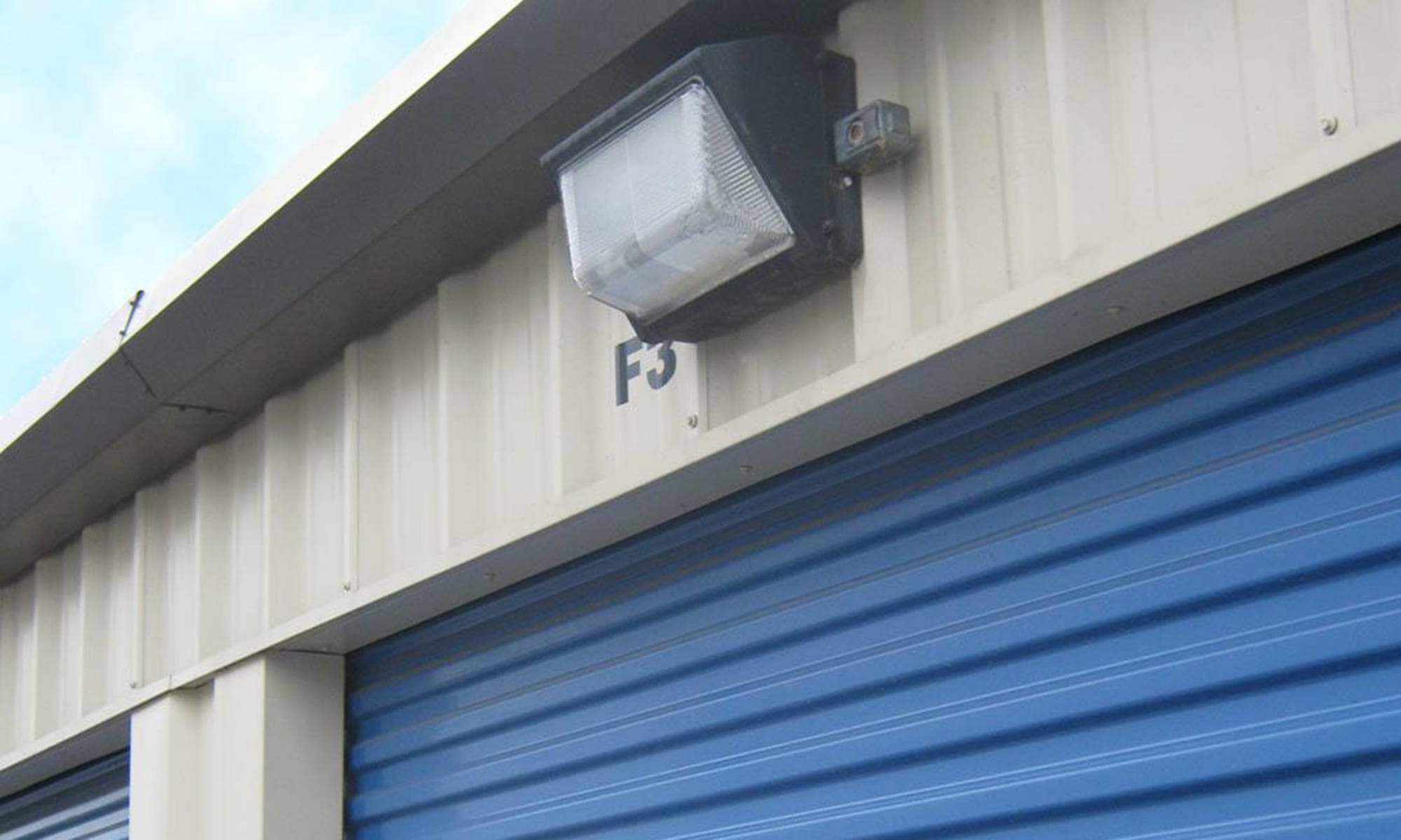 Security lighting at Virginia Varsity Storage in Salem, Virginia