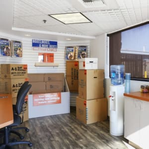 Boxes available at A-1 Self Storage in Anaheim, California