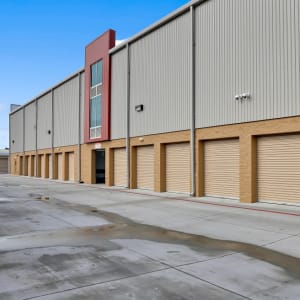 Drive-up storage units at A-1 Self Storage in San Jose, California