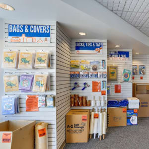 Moving supplies at A-1 Self Storage in Santa Ana, California