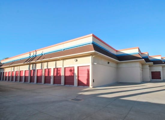 Wide driveways at our outdoor storage units in Concord, California