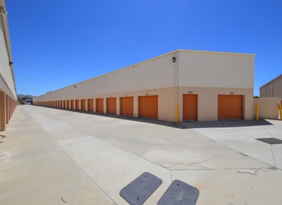 Drive-up storage units in El Cajon, California