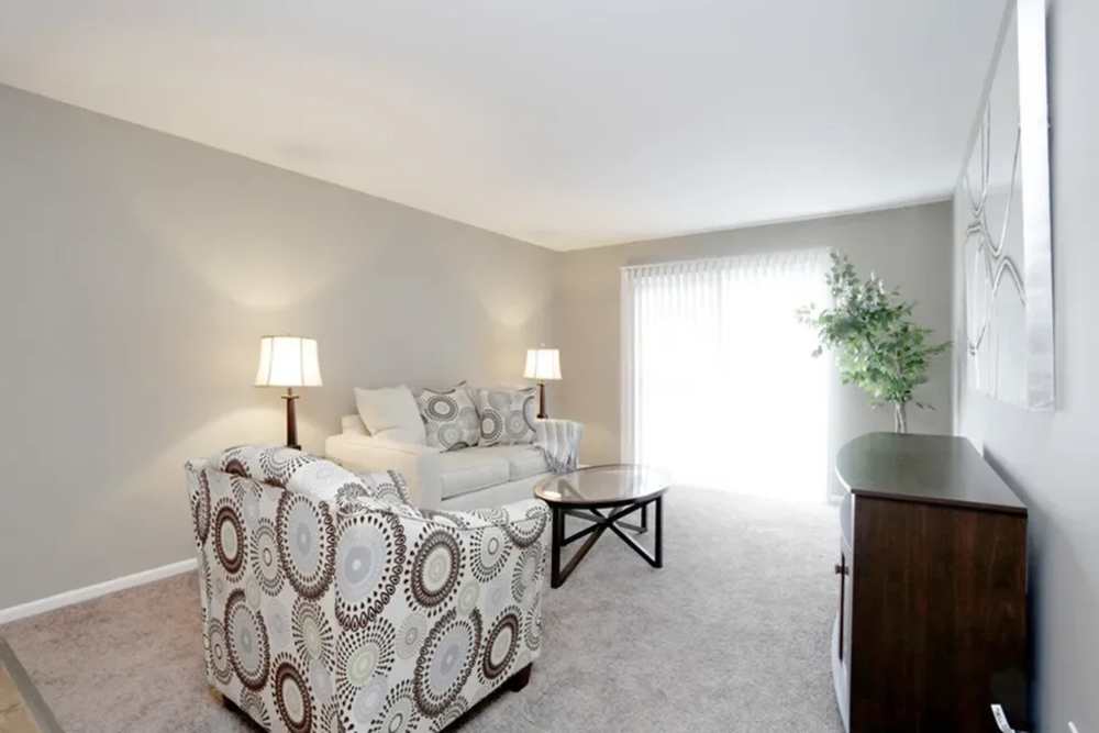 A brightly living room at Andover Park, Valparaiso, Indiana