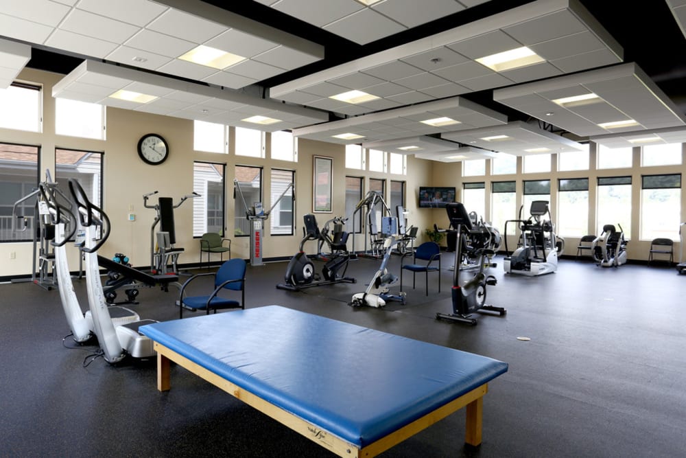 State-of-the-art gym to keep residents active and moving at The Lofts at Glenwood Place in Vancouver, Washington