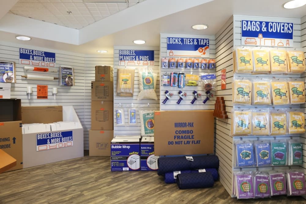 Packing and moving supplies available at A-1 Self Storage in Glendale, California