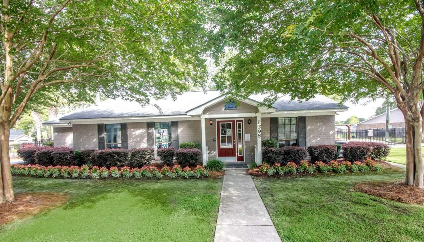 Leasing center at Cottages at Crowfield in Ladson, South Carolina