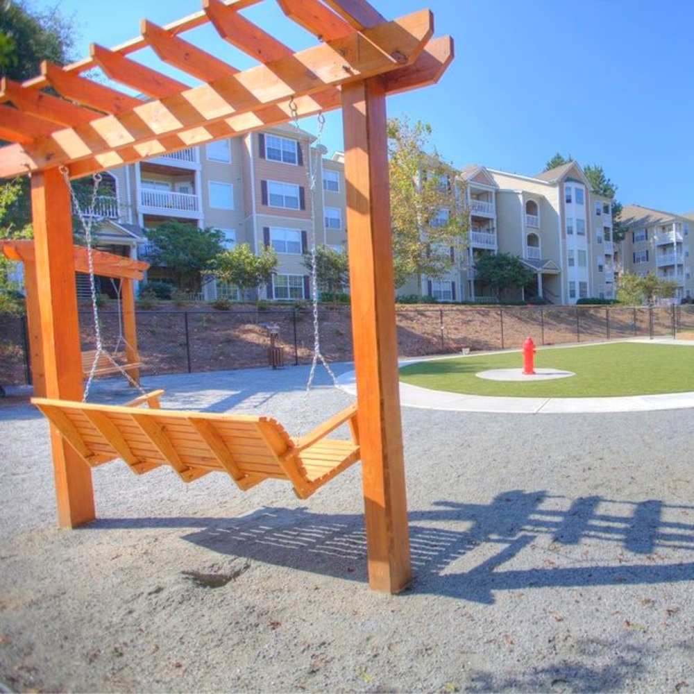 Sports court at Avonlea Towne Lake in Woodstock, Georgia