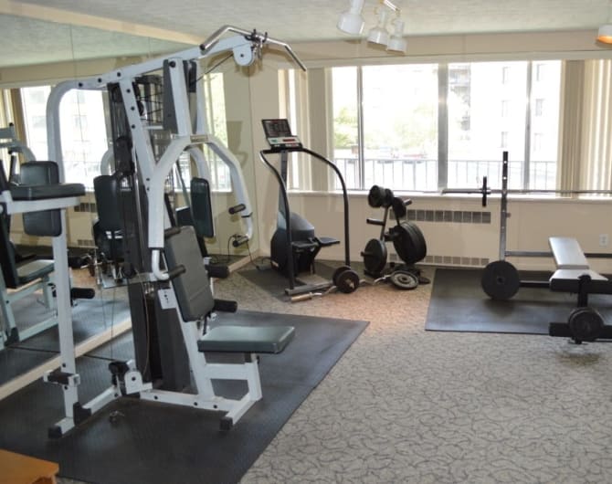 Fitness center Oak Hill Terrace in Rochester, New York