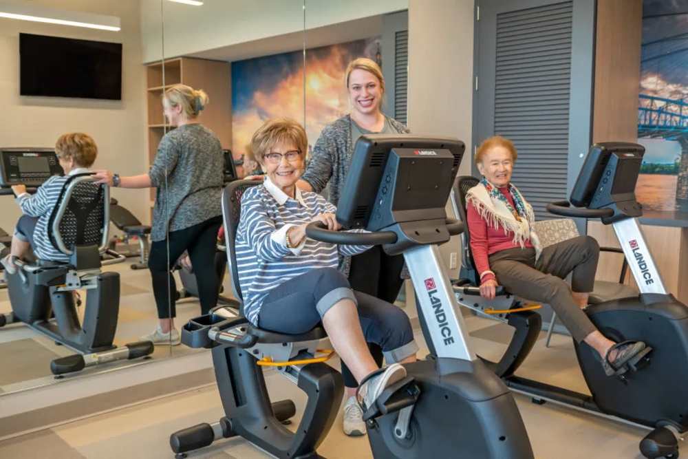 Gym at Clearwater Beaverton in Beaverton, Oregon
