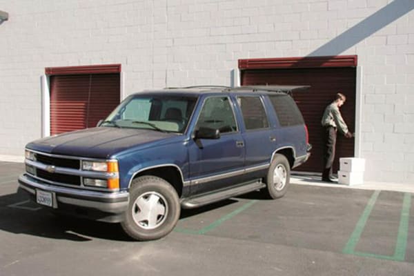 Auto storage at STORBOX Self Storage in Pasadena, California