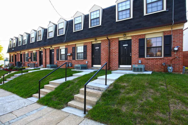 Entry at Pleasantview Townhomes in Baltimore, Maryland