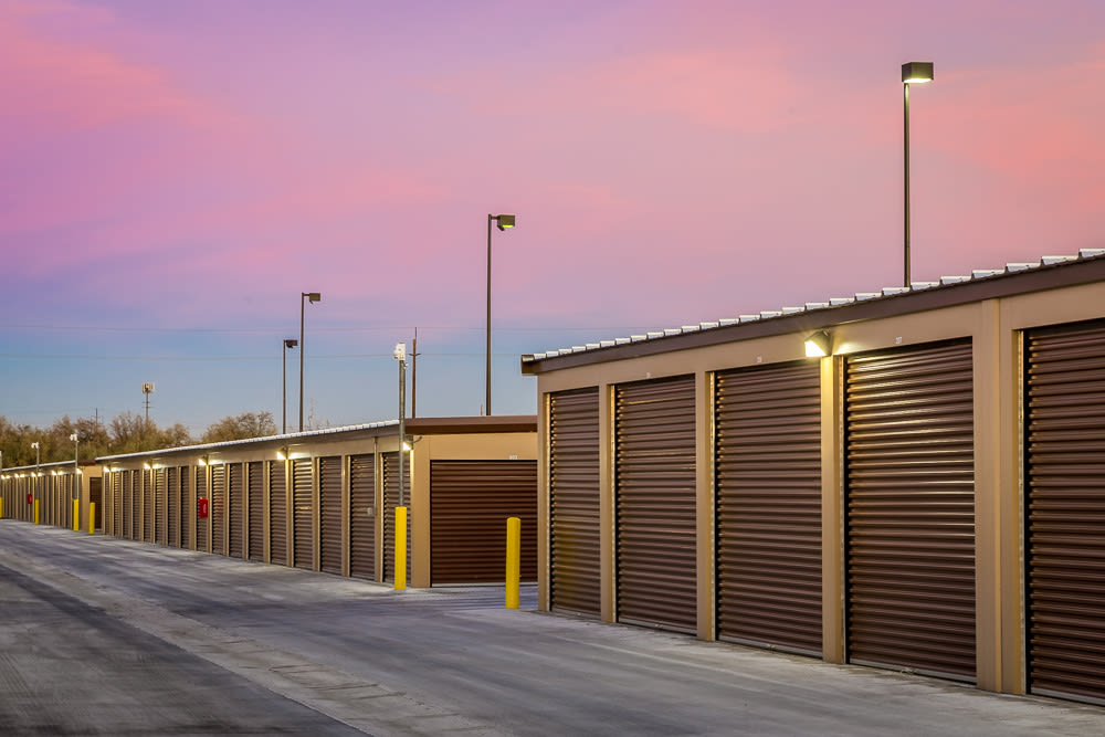 Outdoor units at Yakima Valley Storage in Yakima, Washington.