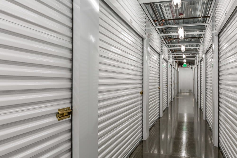 Indoor units at Redmond Ridge Self Storage in Redmond, Washington.