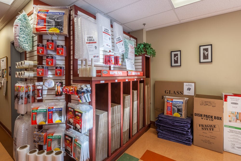 Moving supplies sold at Metro Heated Storage in Seattle, Washington