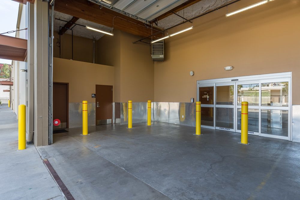 Entrance at South Waterfront Heated Storage in Portland, Oregon