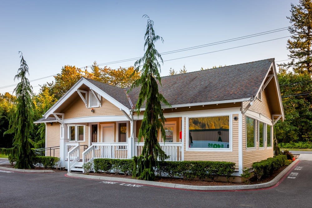 The office at Cascade Heated Self Storage in North Bend, Washington.