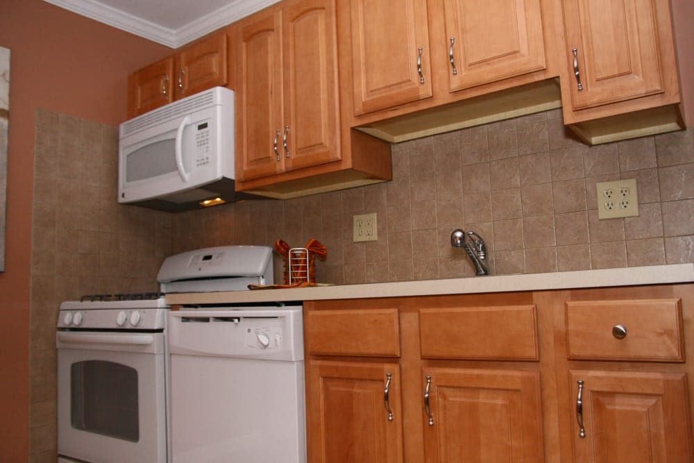 Kitchen of Wingate Apartments in Hamilton, New Jersey