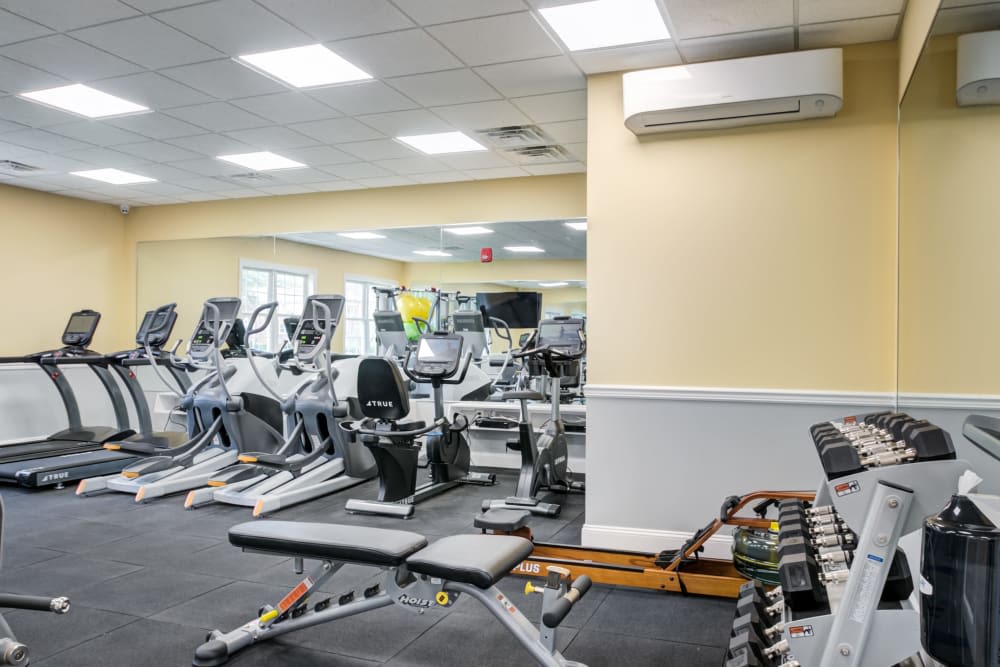 Gym of Wingate Apartments in Hamilton, New Jersey