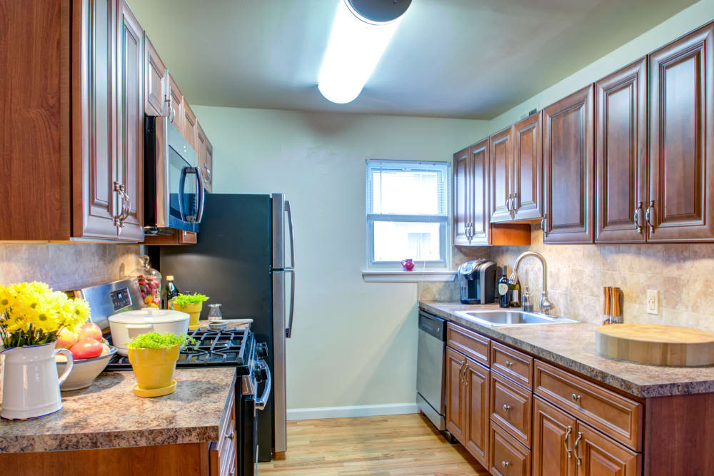 Kitchen at The Heights at Spring Lake in Spring Lake, New Jersey