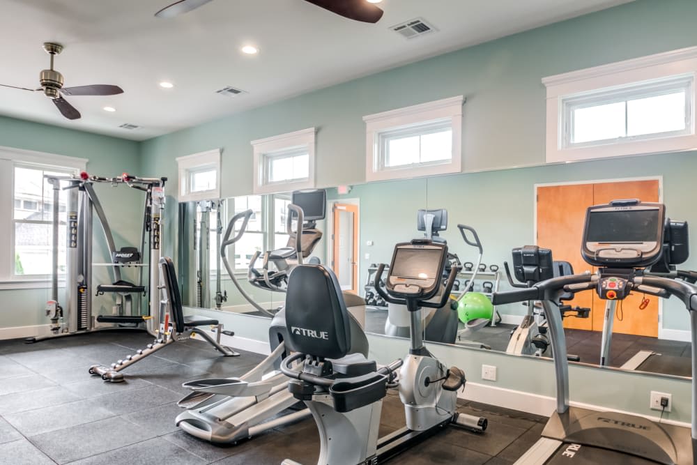 Gym at The Heights at Spring Lake in Spring Lake, New Jersey