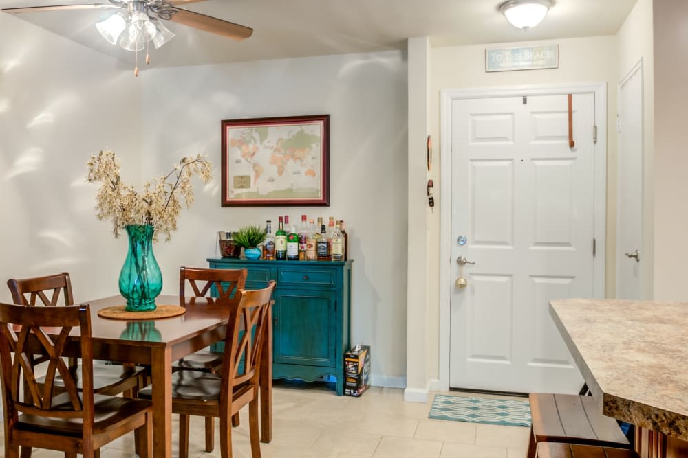 Dining room at Brinley Manor in Bradley Beach, New Jersey