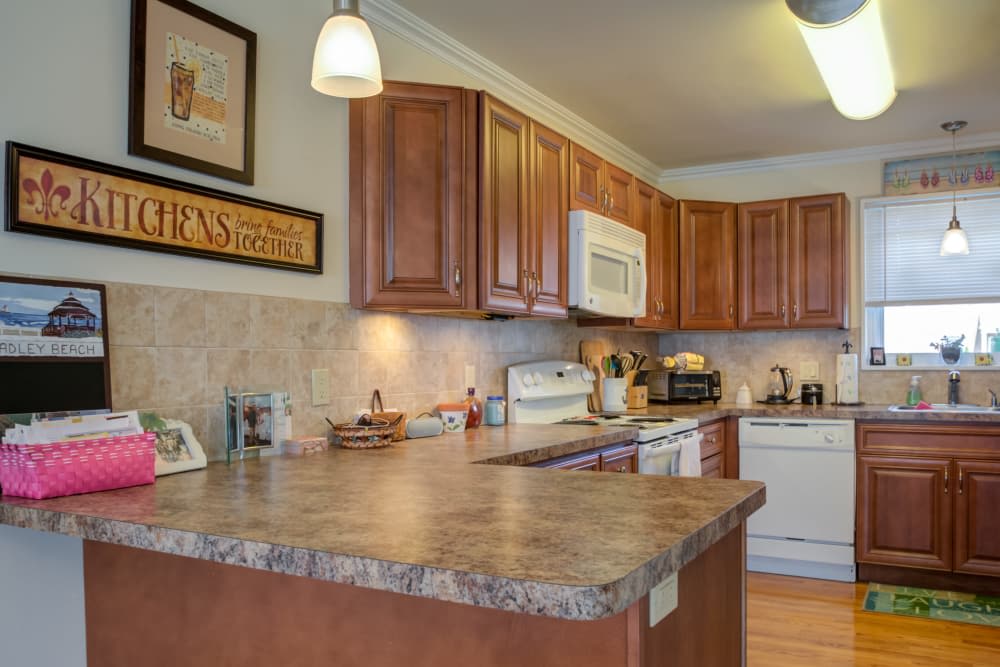 Kitchen at The Manor at Spring Lake in Spring Lake, New Jersey