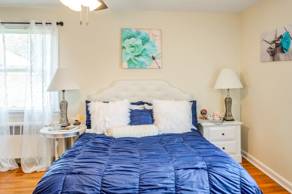 Bedroom at Lalor Gardens in Hamilton, New Jersey