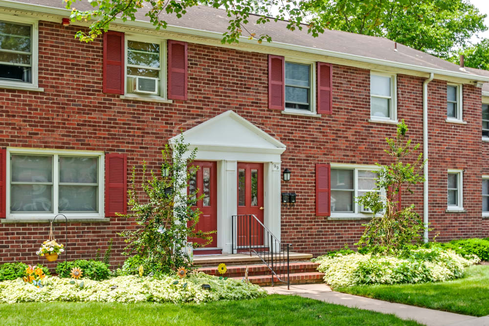 Brick exterior at Lalor Gardens in Hamilton, New Jersey