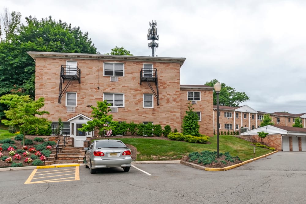 Exterior of Pompton Gardens in Cedar Grove, New Jersey