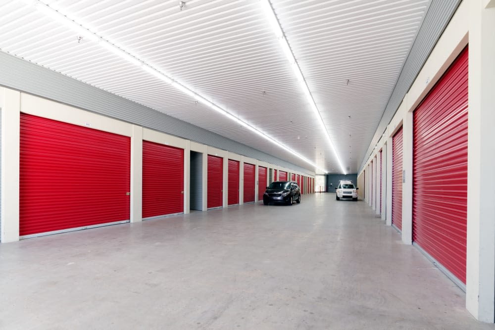 Indoor, drive-up storage units at Your Storage Units Panama City in Panama City, Florida at Your Storage Units Panama City