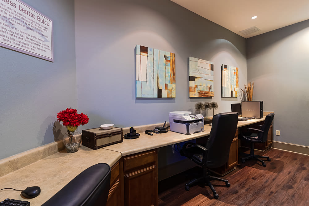 Business center at Blue Ridge in Midland, Texas