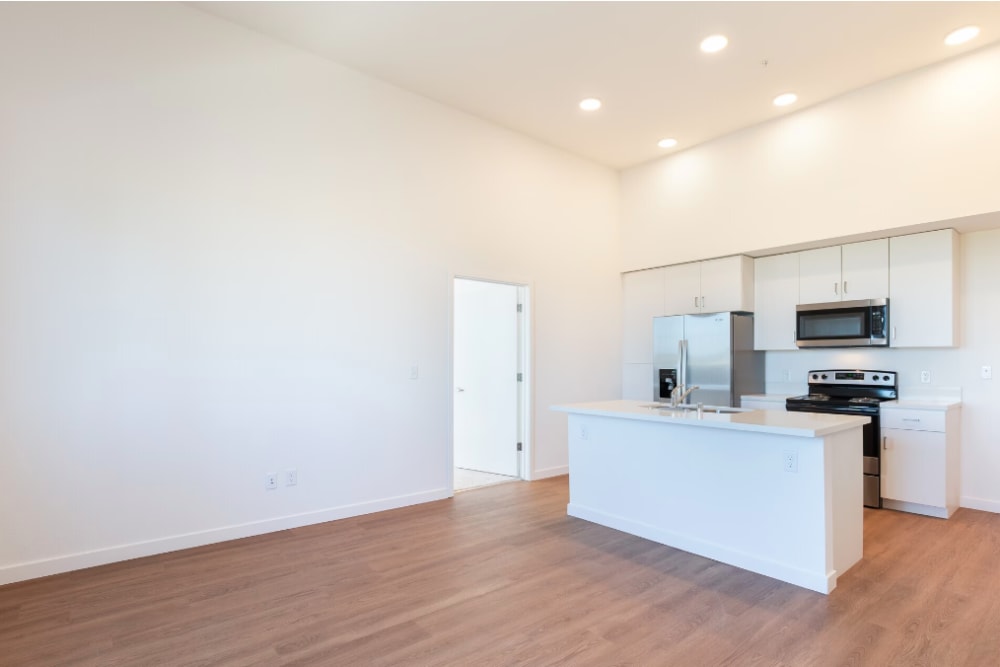 Kitchen counter at Eight Mile House in Stockton, California 