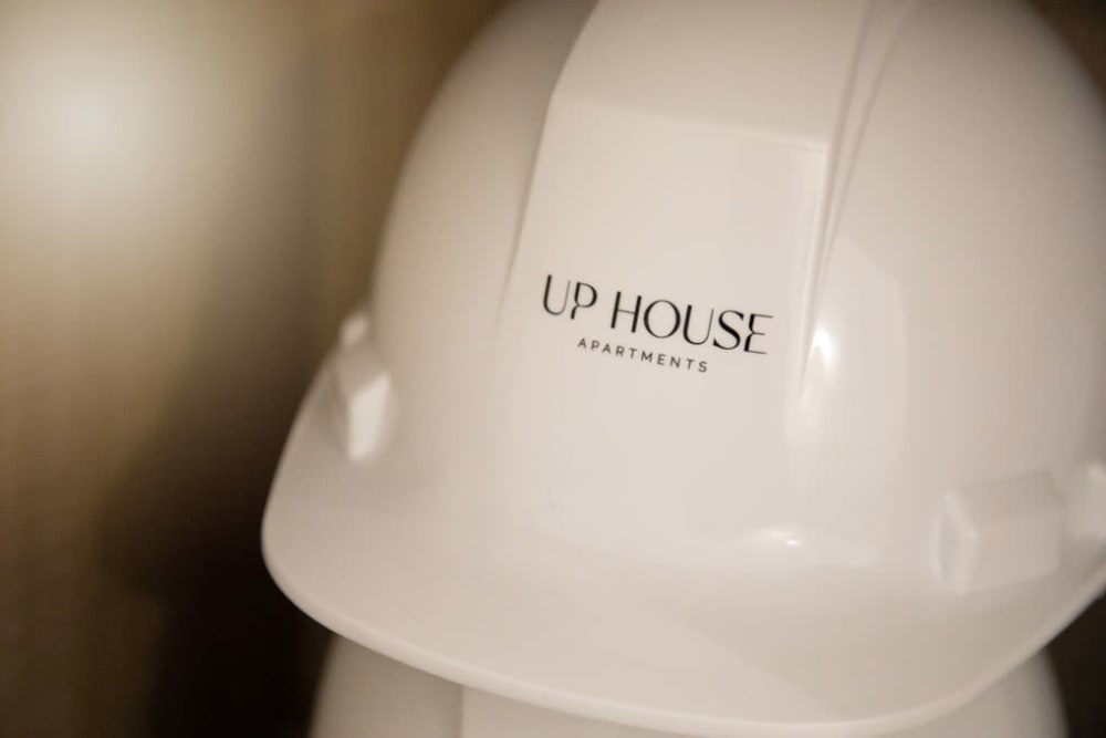 Hard Hat of UP House Apartments at Up House in Farmington, Connecticut