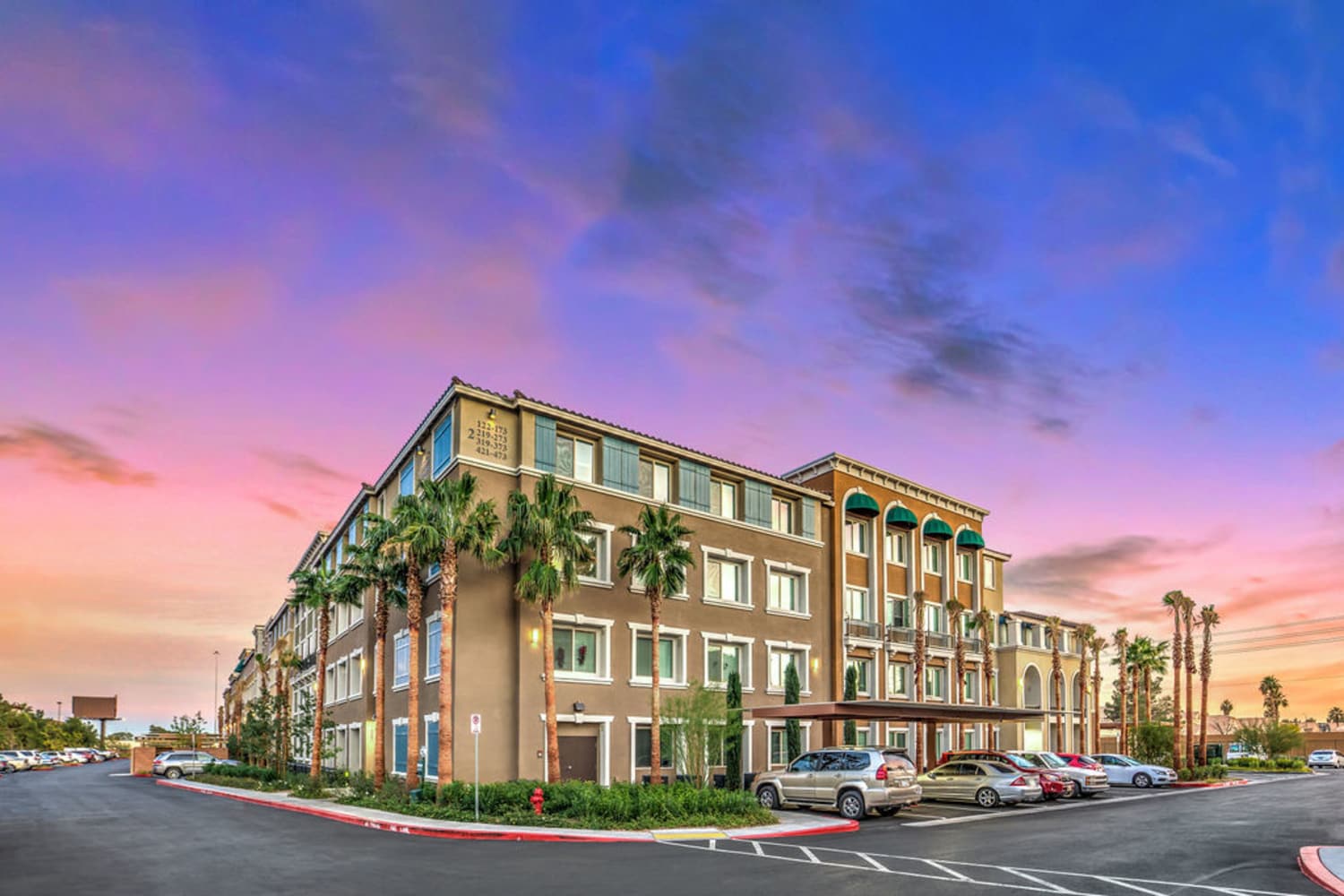 Exterior view of community at Harmony in Las Vegas, Nevada