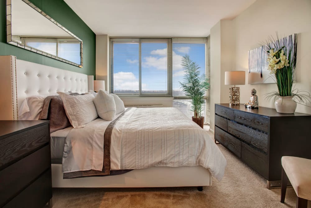 Spacious bedroom at Skyline New Rochelle in New Rochelle, New York