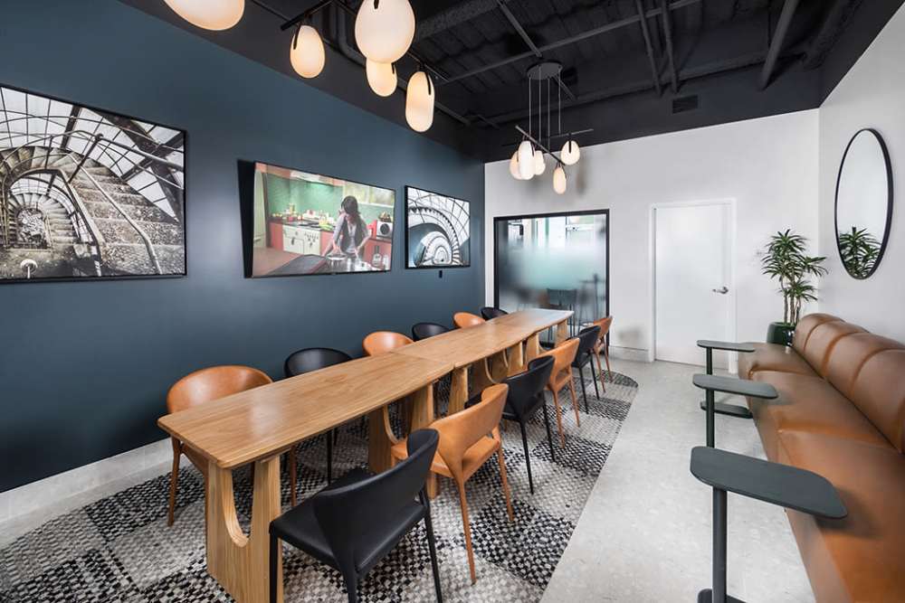 Clubhouse private dining meeting room at The Ellison in Las Vegas, Nevada