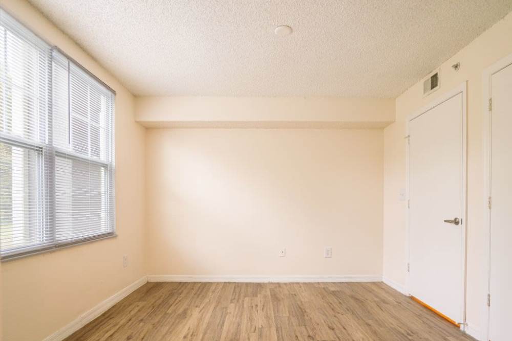 Unfurnished bedroom with window at Logan Heights in Sanford, Florida