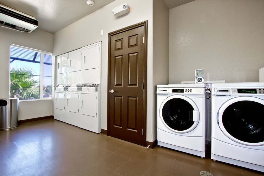 Laundry facilities at Acapella in Las Vegas, Nevada