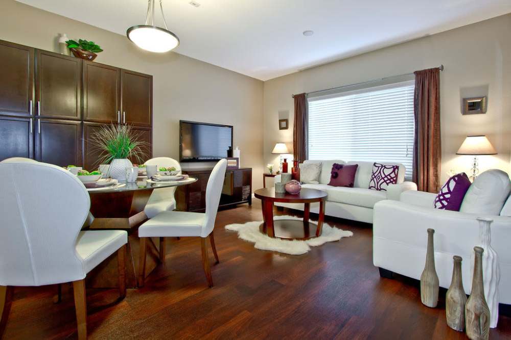 Modern home interior at Acapella in Las Vegas, Nevada