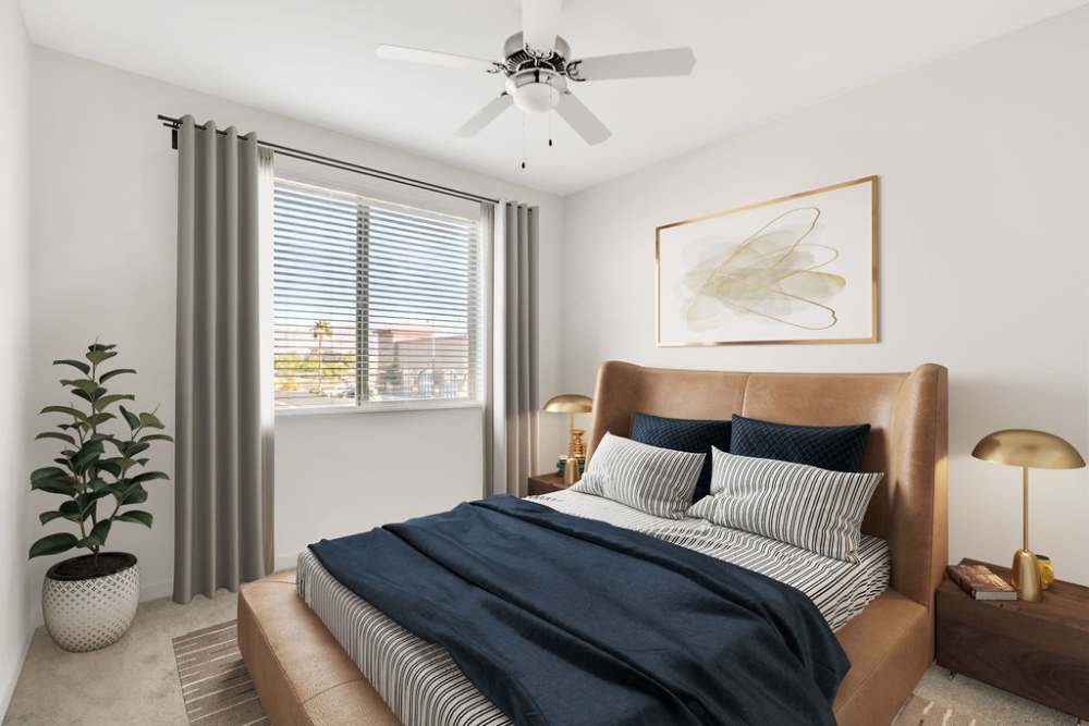 Spacious bedroom at Harmony in Las Vegas, Nevada 