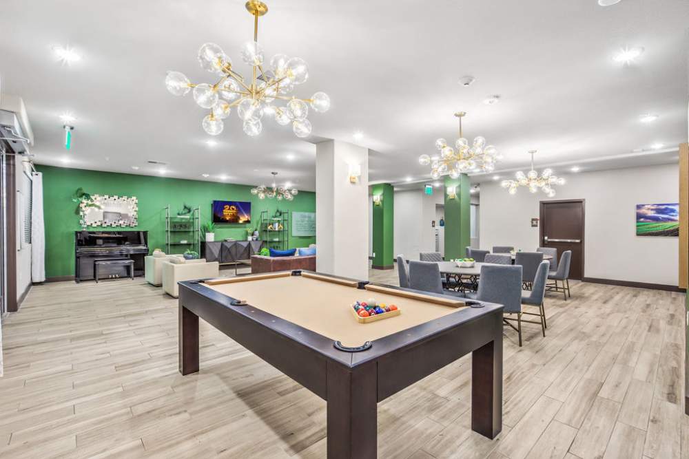 Game room at Harmony in Las Vegas, Nevada