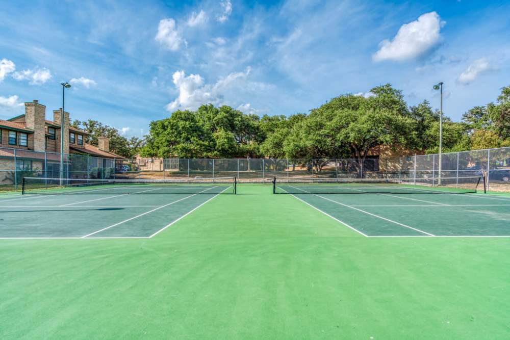 Tennis court at Camino Real San Antonio in San Antonio,Texas