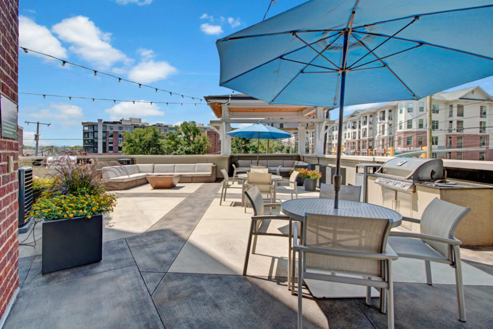 Rooftop patio at Duet in Nashville, Tennessee