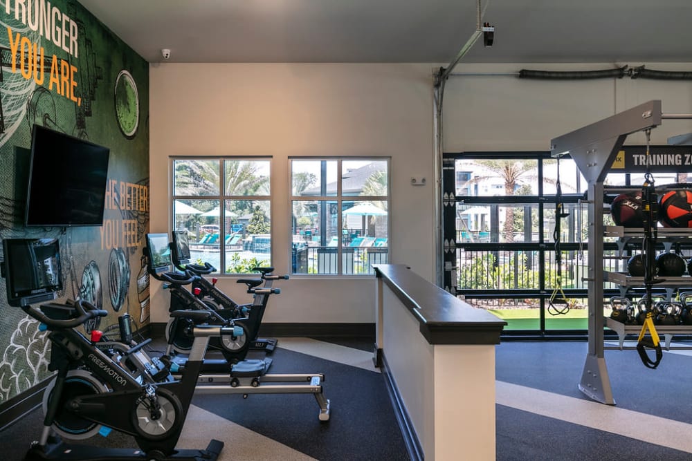Fitness Center at Integra Crossings in Sanford, Florida